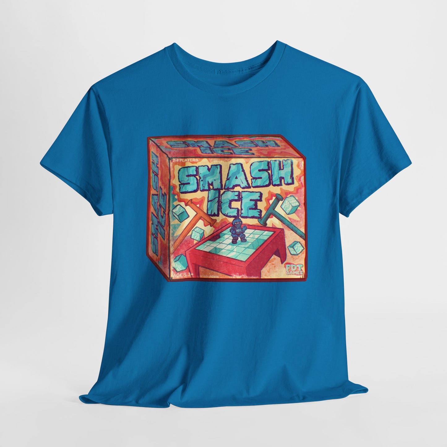 Smash Ice Game Unisex Heavy Cotton Tee