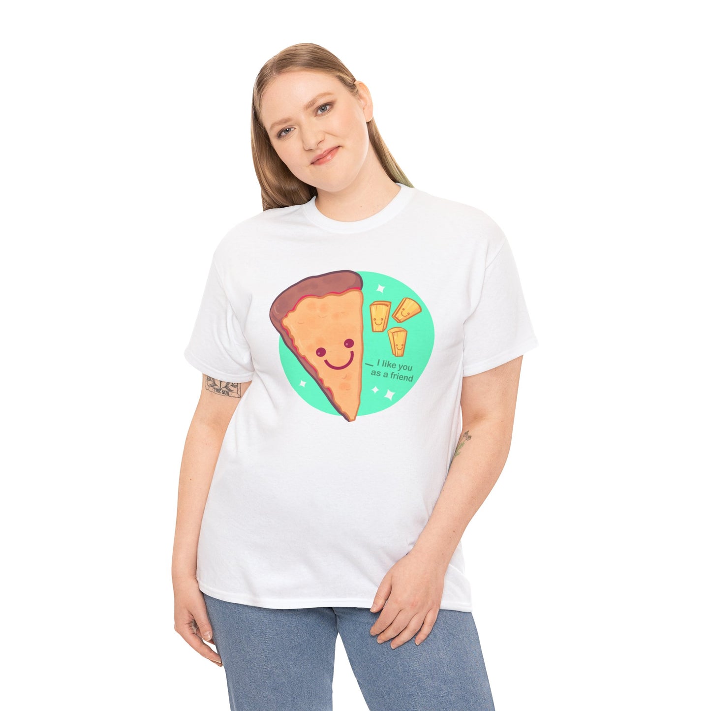 Just Friends Unisex Heavy Cotton Tee