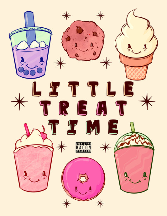 Little Treat Time Fine Art Print