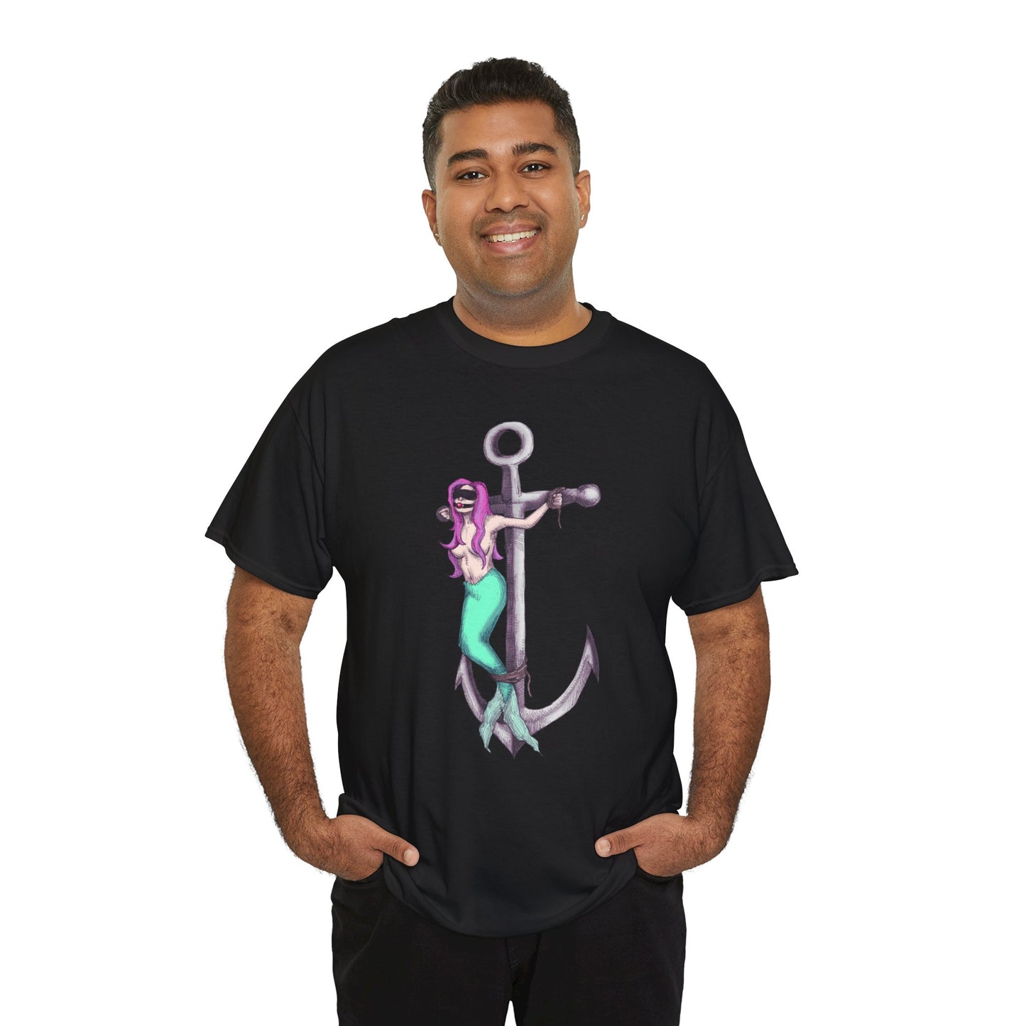 Bad Mermaid 2 Unisex Heavy Cotton Tee