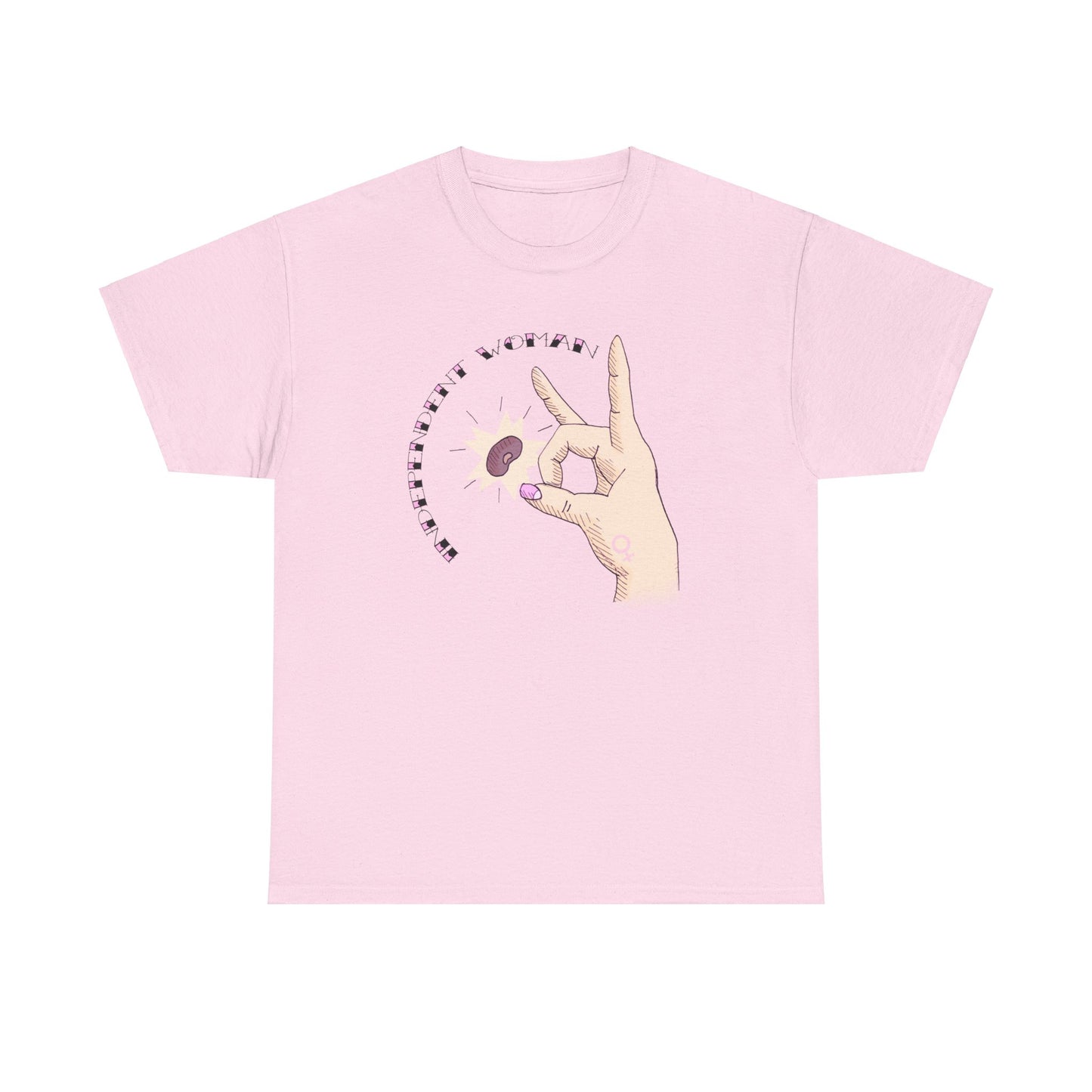 Independent Woman Unisex Heavy Cotton Tee
