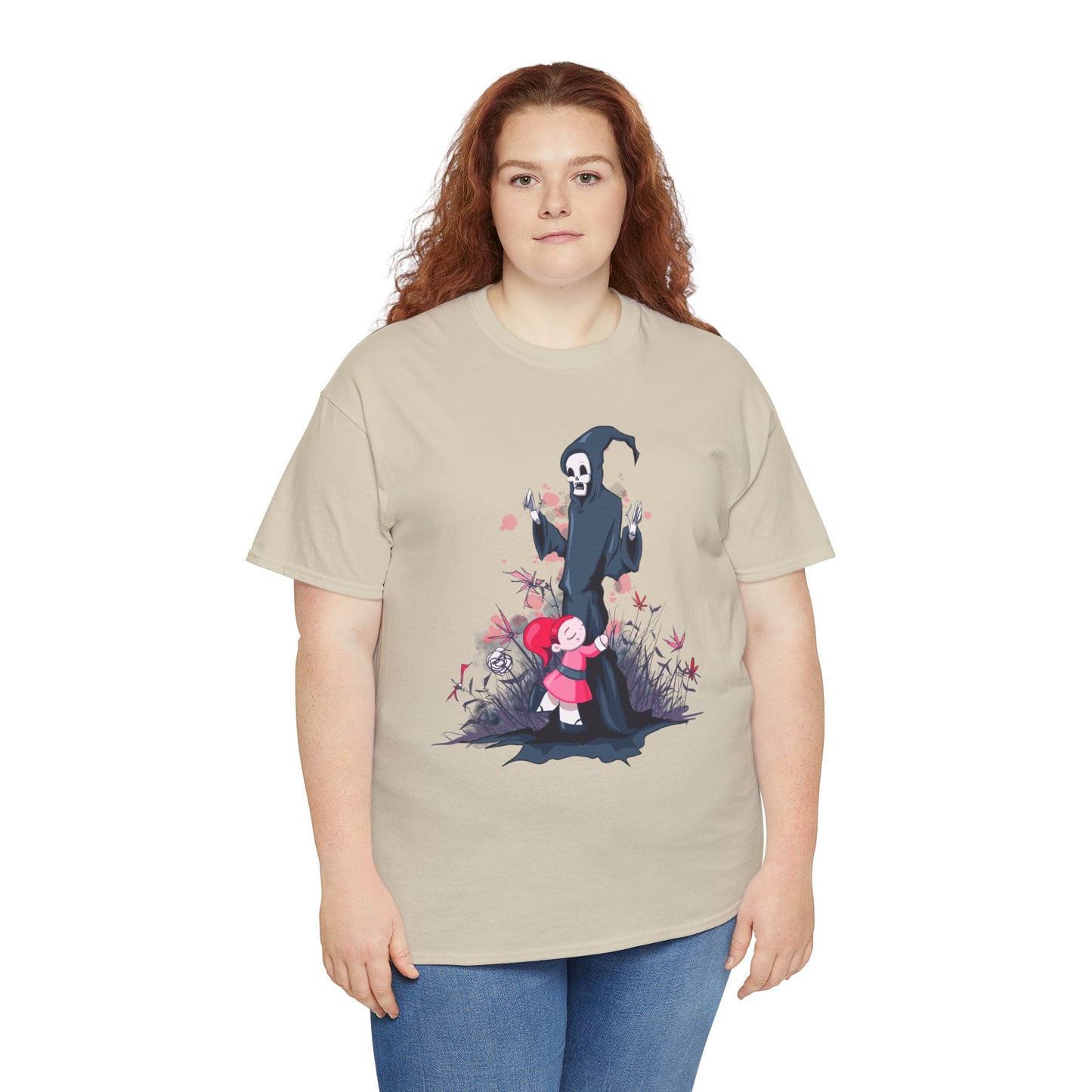 Reaper Hug Unisex Heavy Cotton Tee