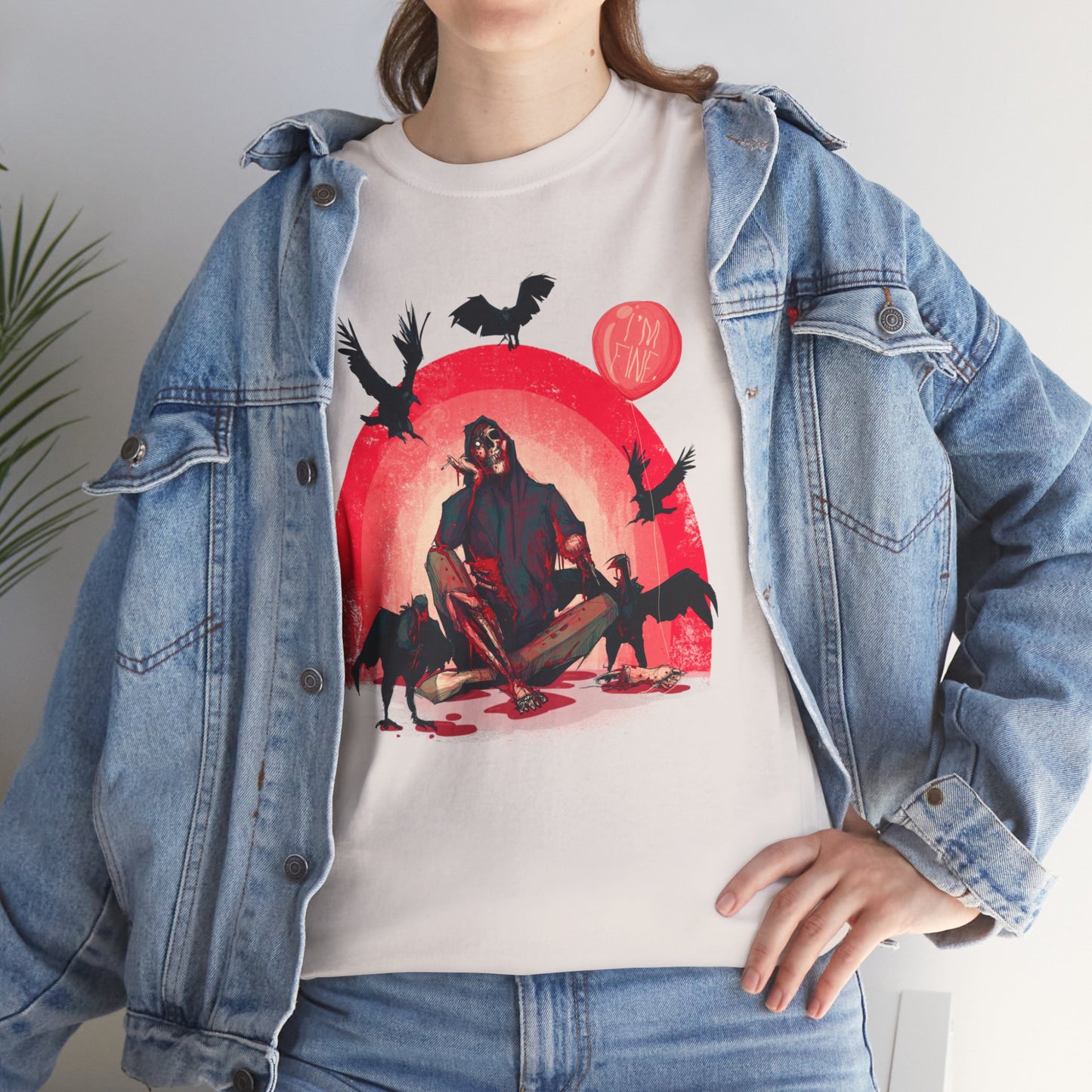 I'm Fine Unisex Heavy Cotton Tee