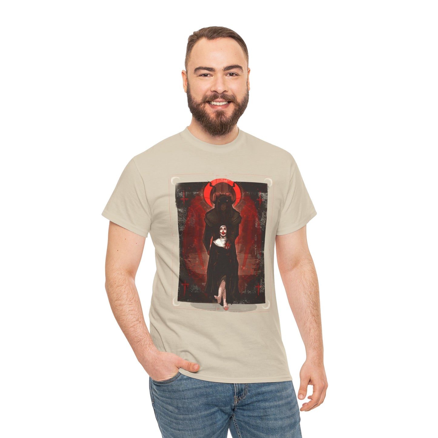 Today Satan Unisex Heavy Cotton Tee