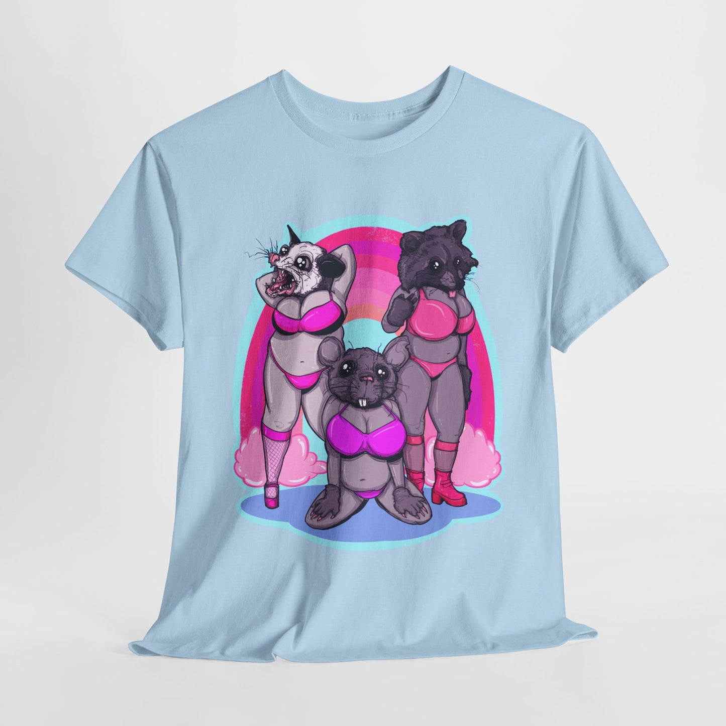 Live Fast Eat Trash Unisex Heavy Cotton Tee
