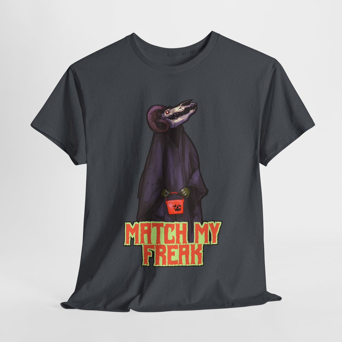 Match My Freak Halloween Unisex Heavy Cotton Tee