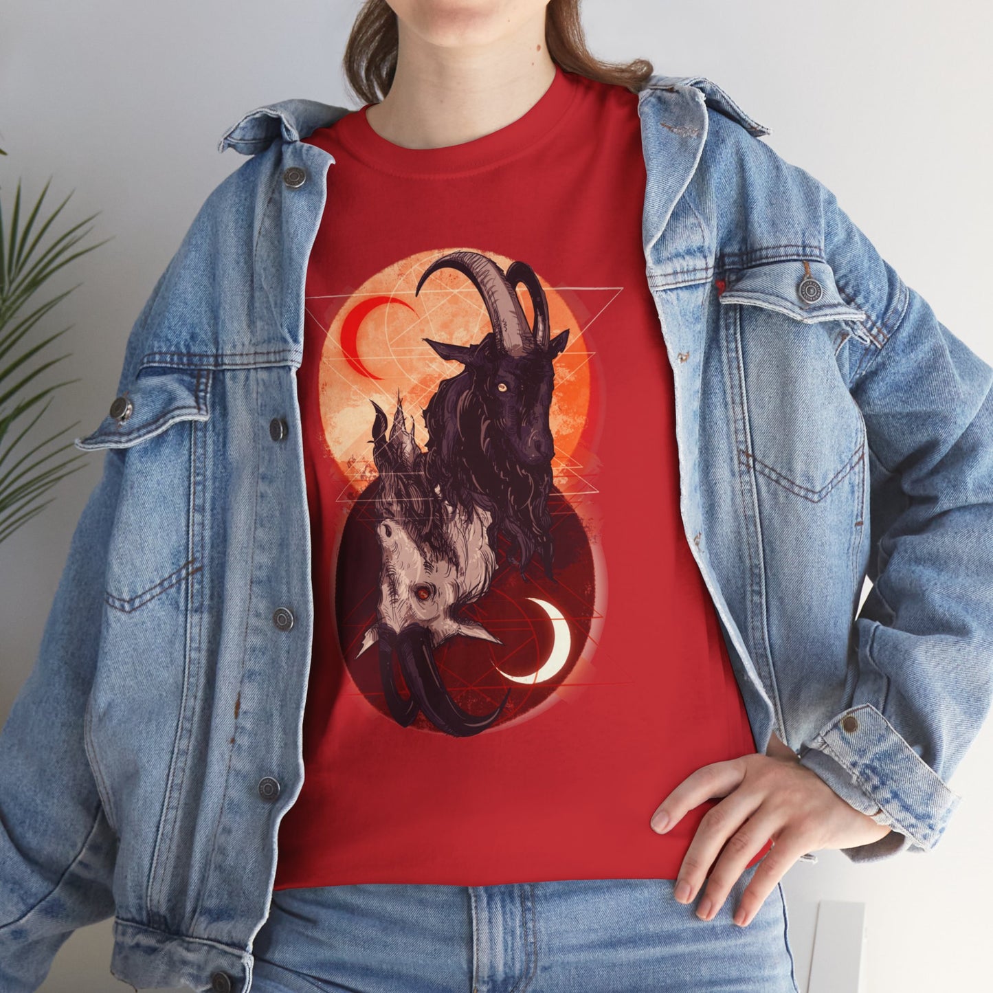 As Above So Below V Unisex Heavy Cotton Tee