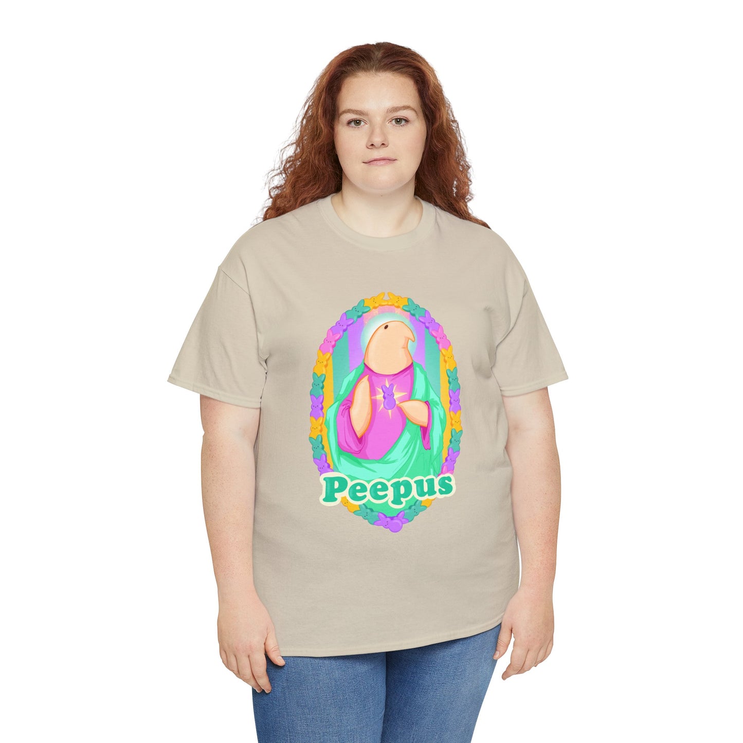 Peepus Unisex Heavy Cotton Tee