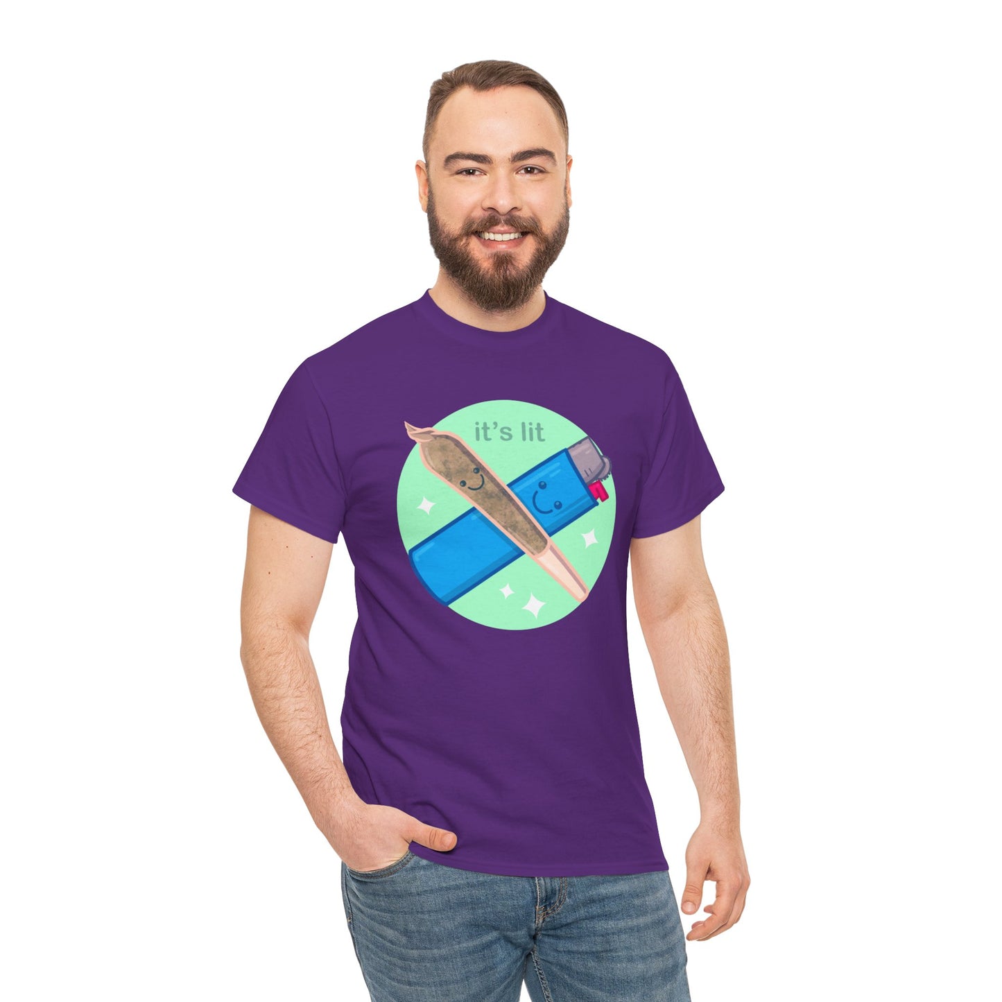 It's Lit Unisex Heavy Cotton Tee