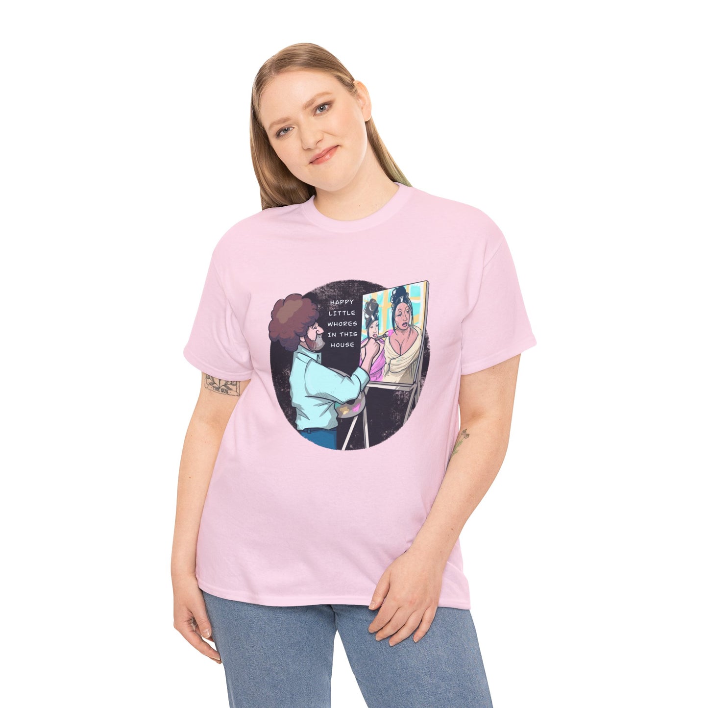 Wet Ass Paint Unisex Heavy Cotton Patreon Tee