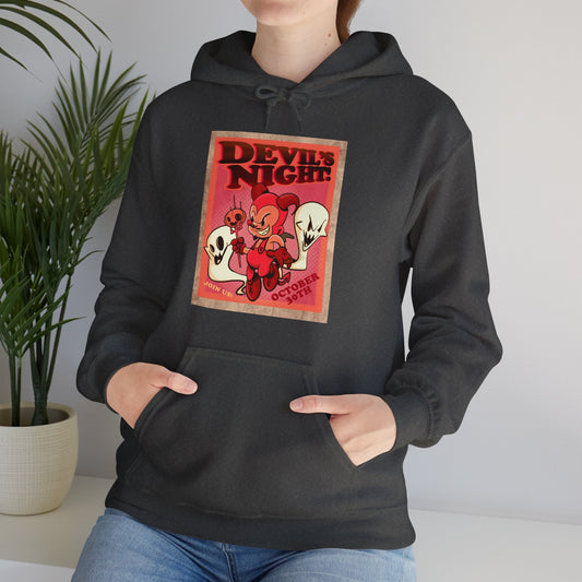 Devil's Night Unisex Heavy Blend Hooded Sweatshirt