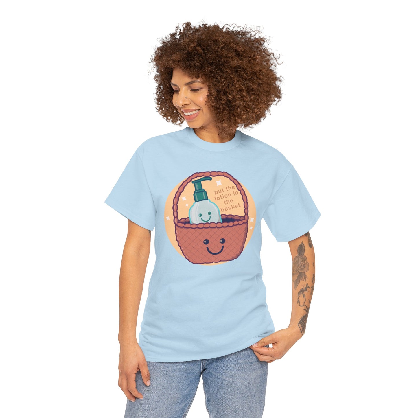 Lotion Basket Unisex Heavy Cotton Tee