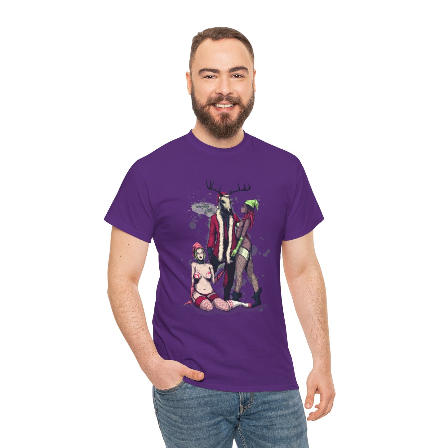 Deer Daddy Series 6: Daddy Claus Unisex Heavy Cotton Tee