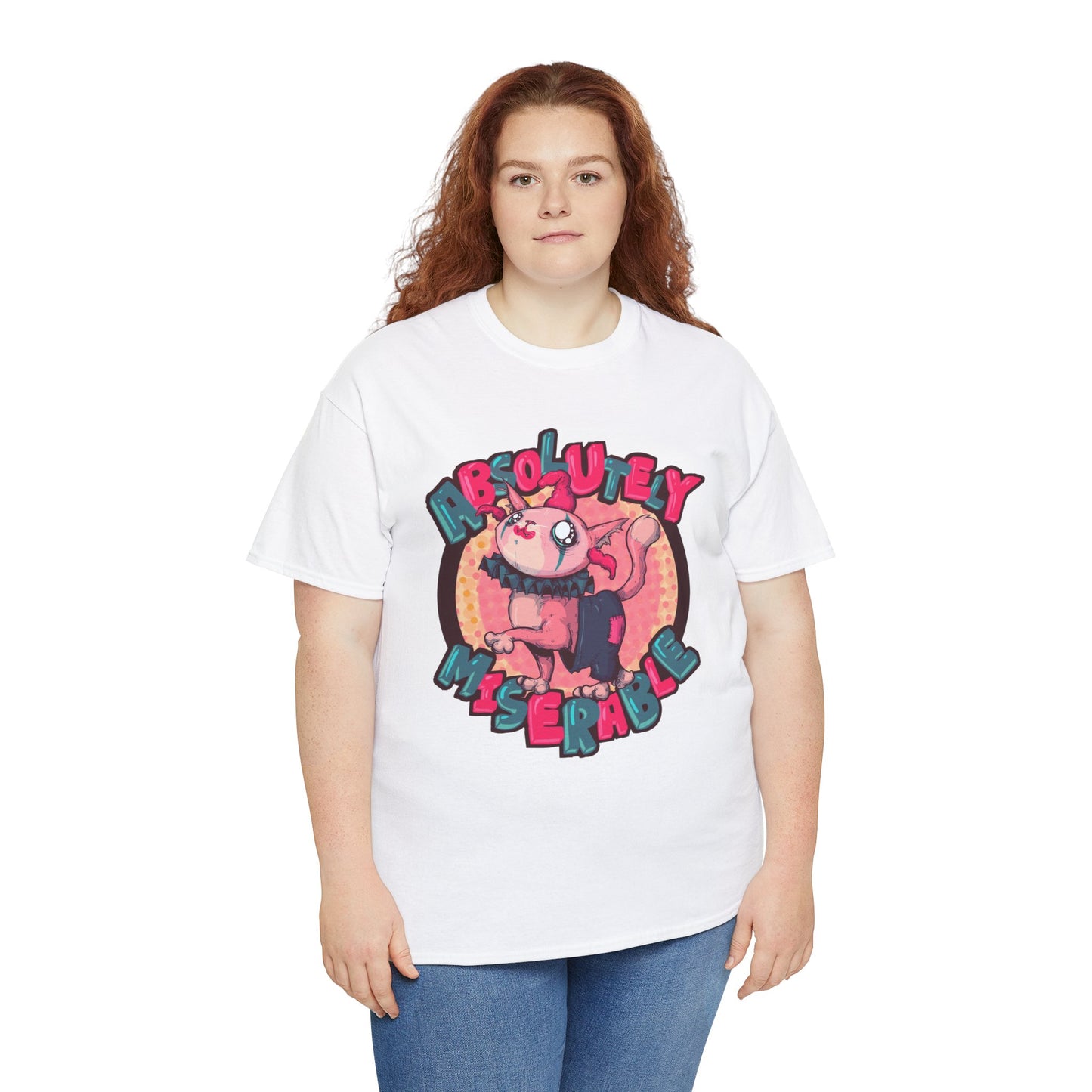 Absolutely Miserable Unisex Heavy Cotton Tee