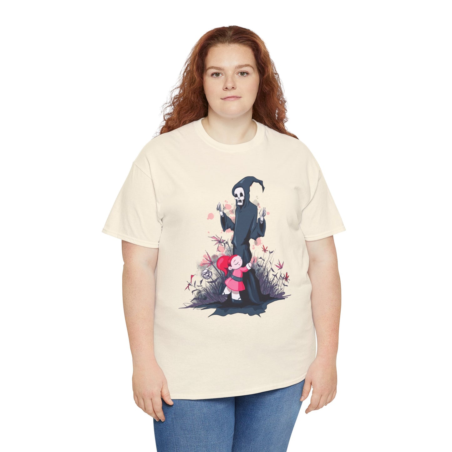 Reaper Hug Unisex Heavy Cotton Tee