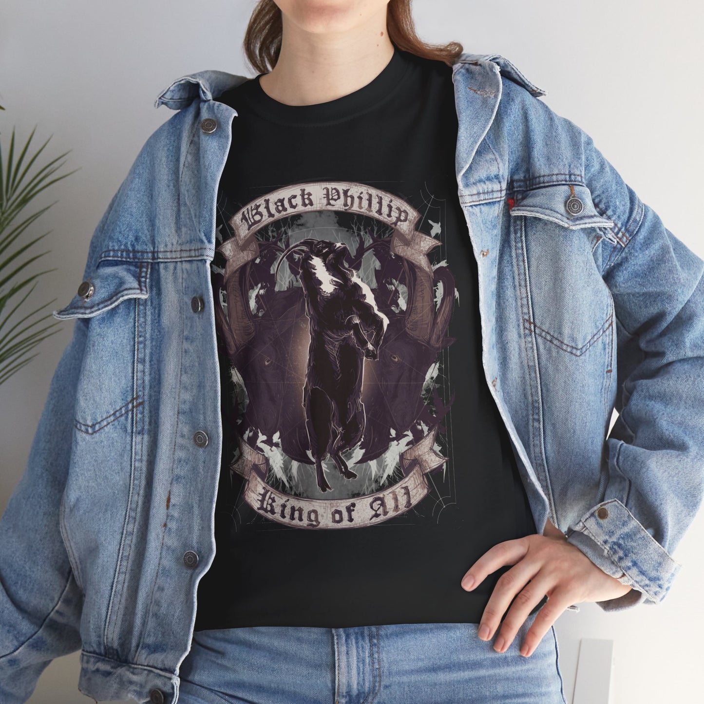 Black Phillip Unisex Heavy Cotton Tee