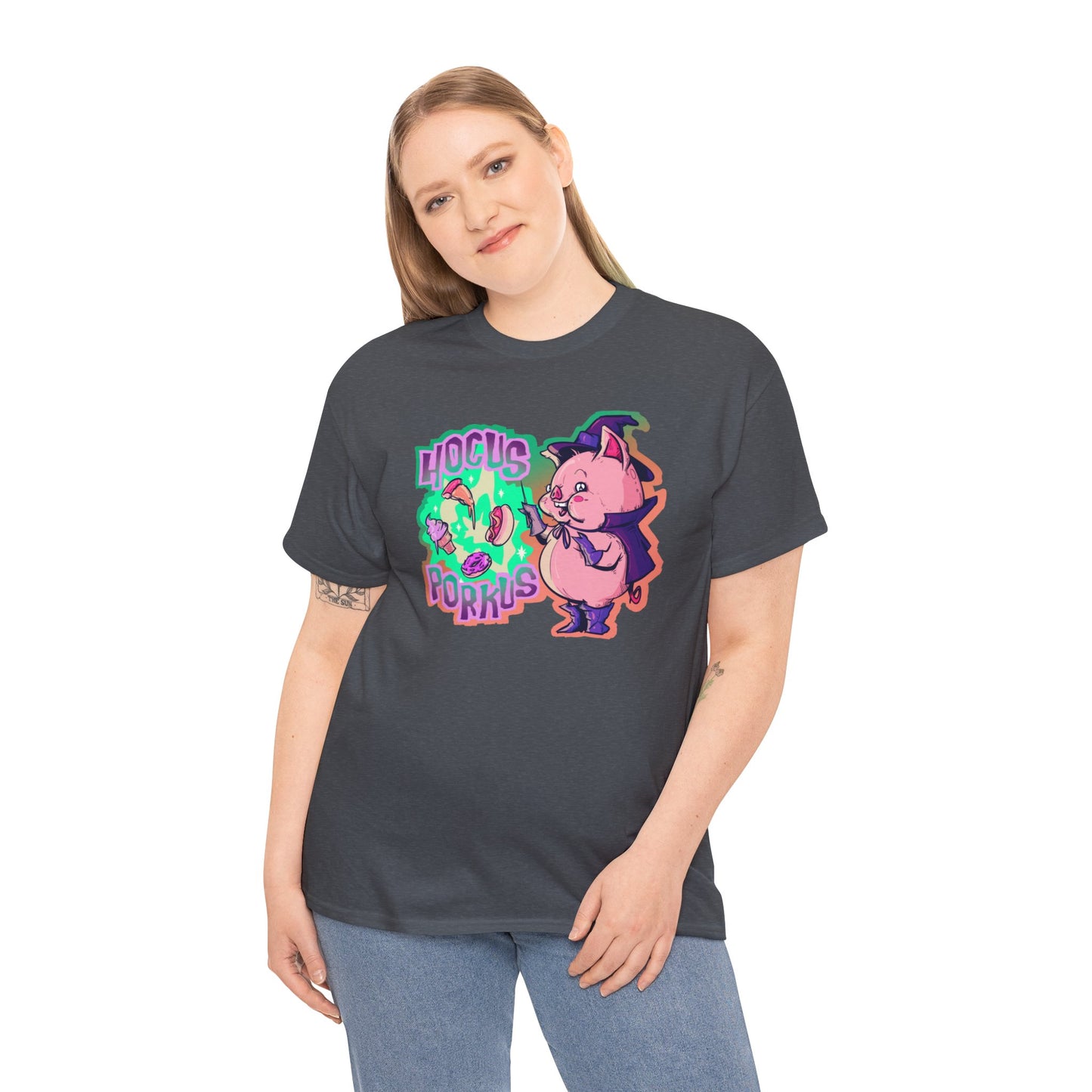 Hocus Porkus Unisex Heavy Cotton Tee
