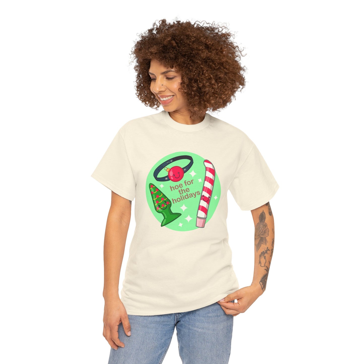 Hoe For The Holidays Unisex Heavy Cotton Tee