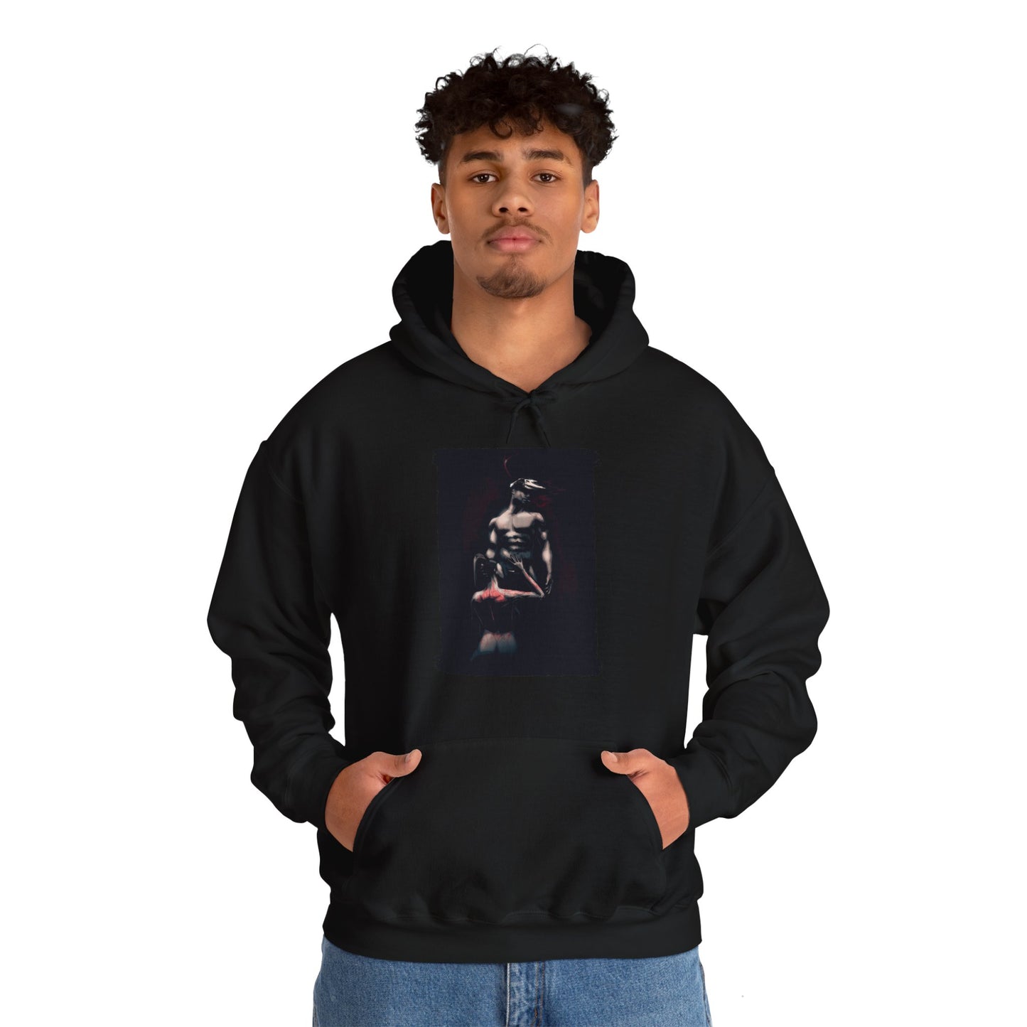 Deer Daddy Series 11: A Light In The Dark Unisex Heavy Blend Hooded Sweatshirt
