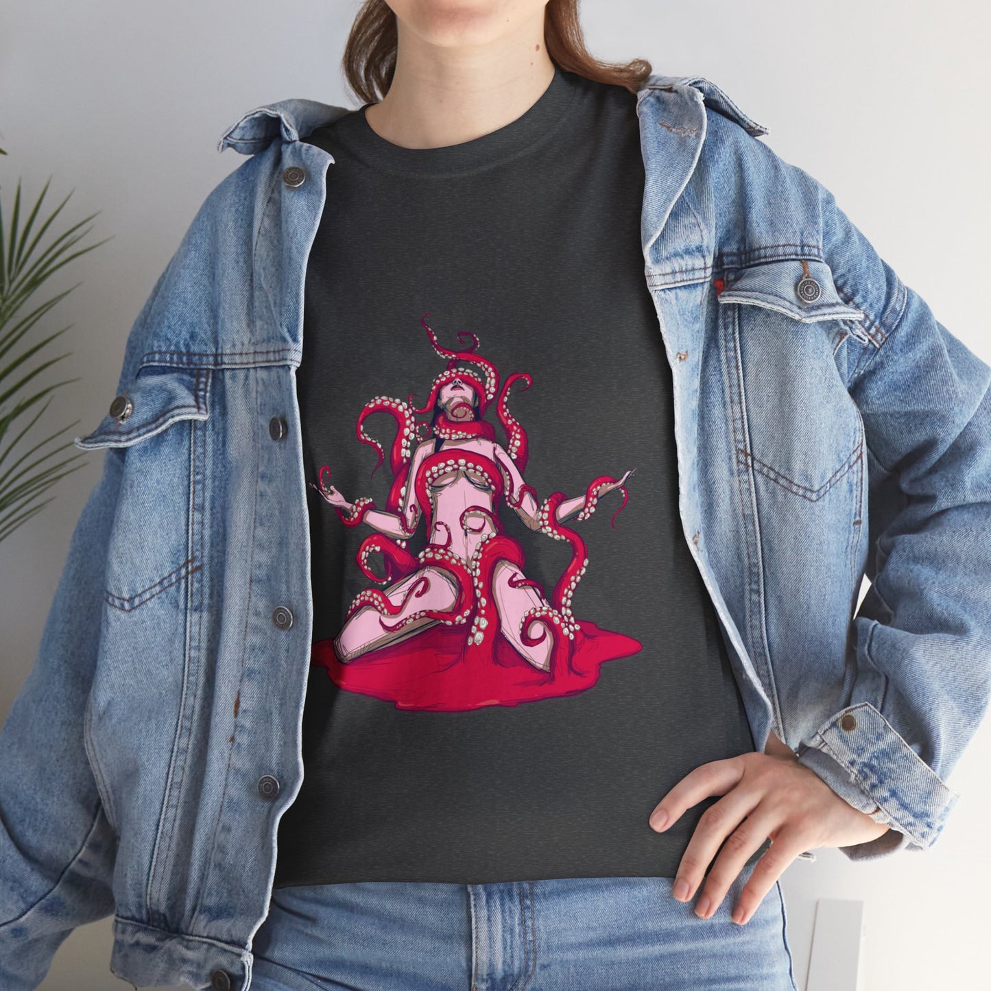 Heart Of The Devil Unisex Heavy Cotton Tee