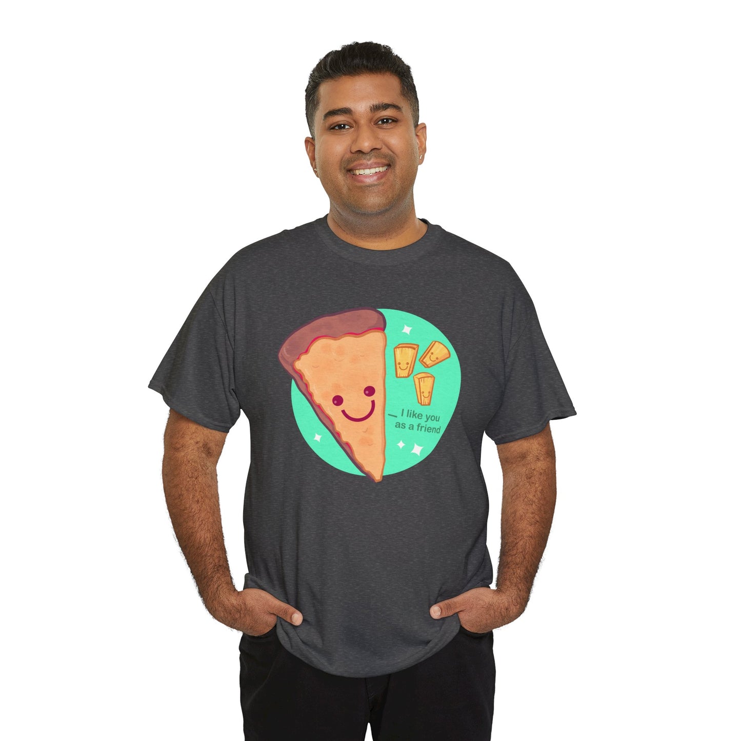 Just Friends Unisex Heavy Cotton Tee