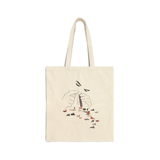 Serotonin Cotton Canvas Tote Bag
