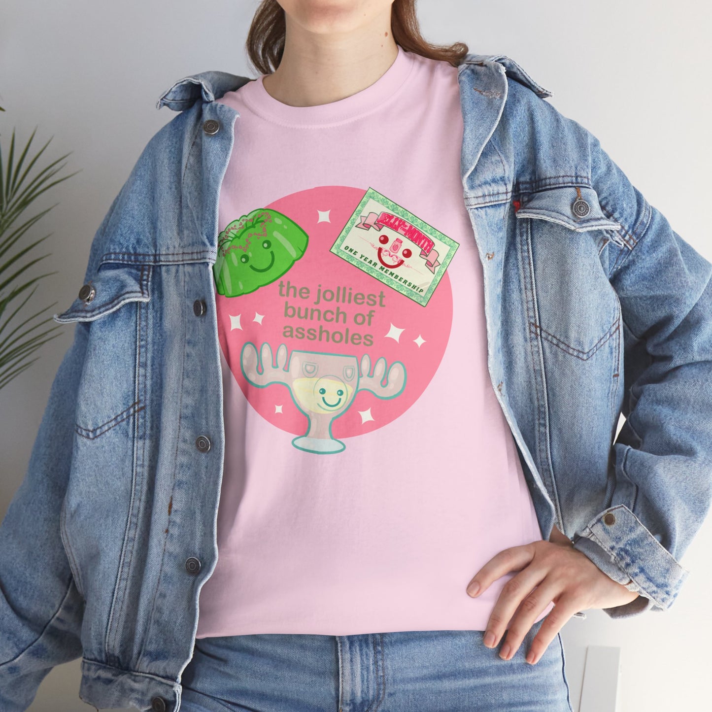 The Jolliest Bunch Of Assholes Unisex Heavy Cotton Tee