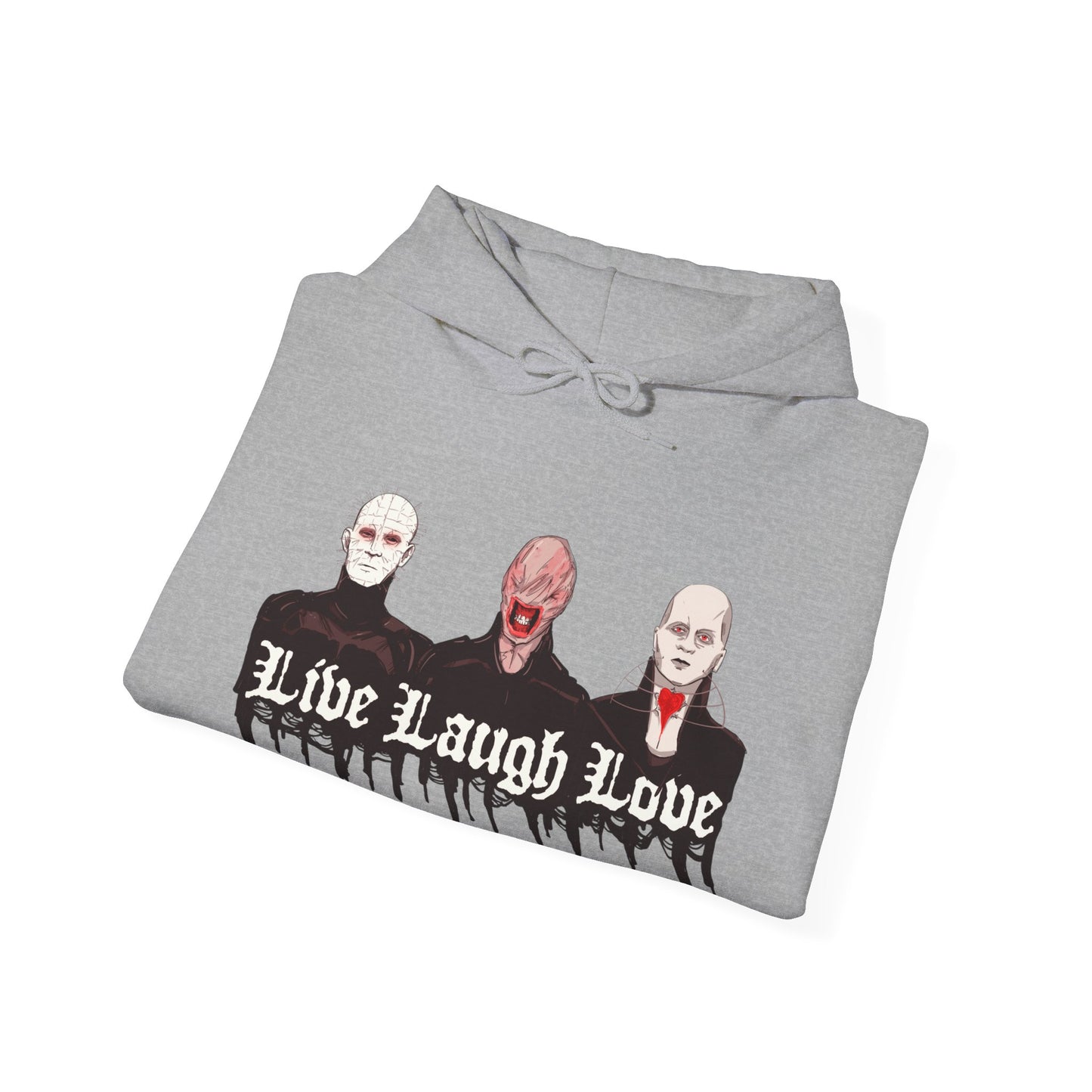 Live Laugh Suffer Unisex Heavy Blend Hooded Sweatshirt