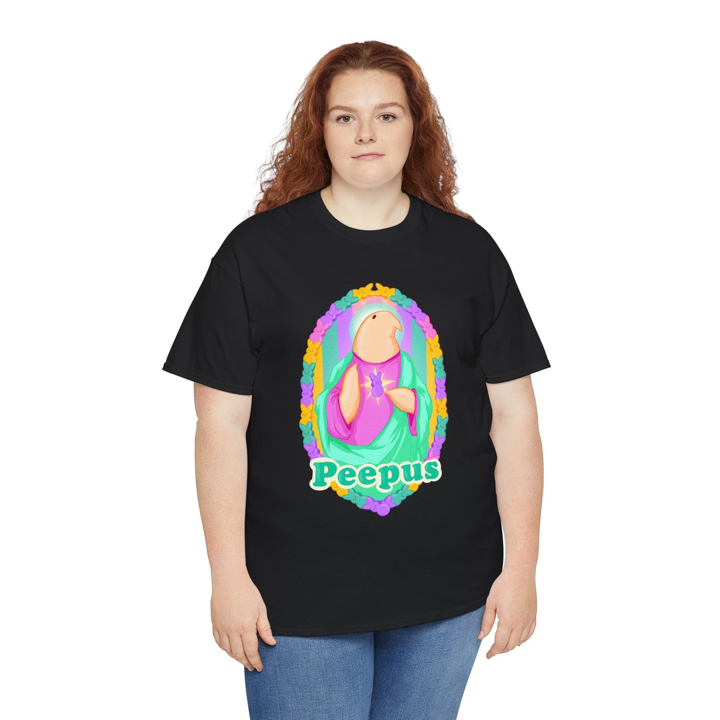 Peepus Unisex Heavy Cotton Tee