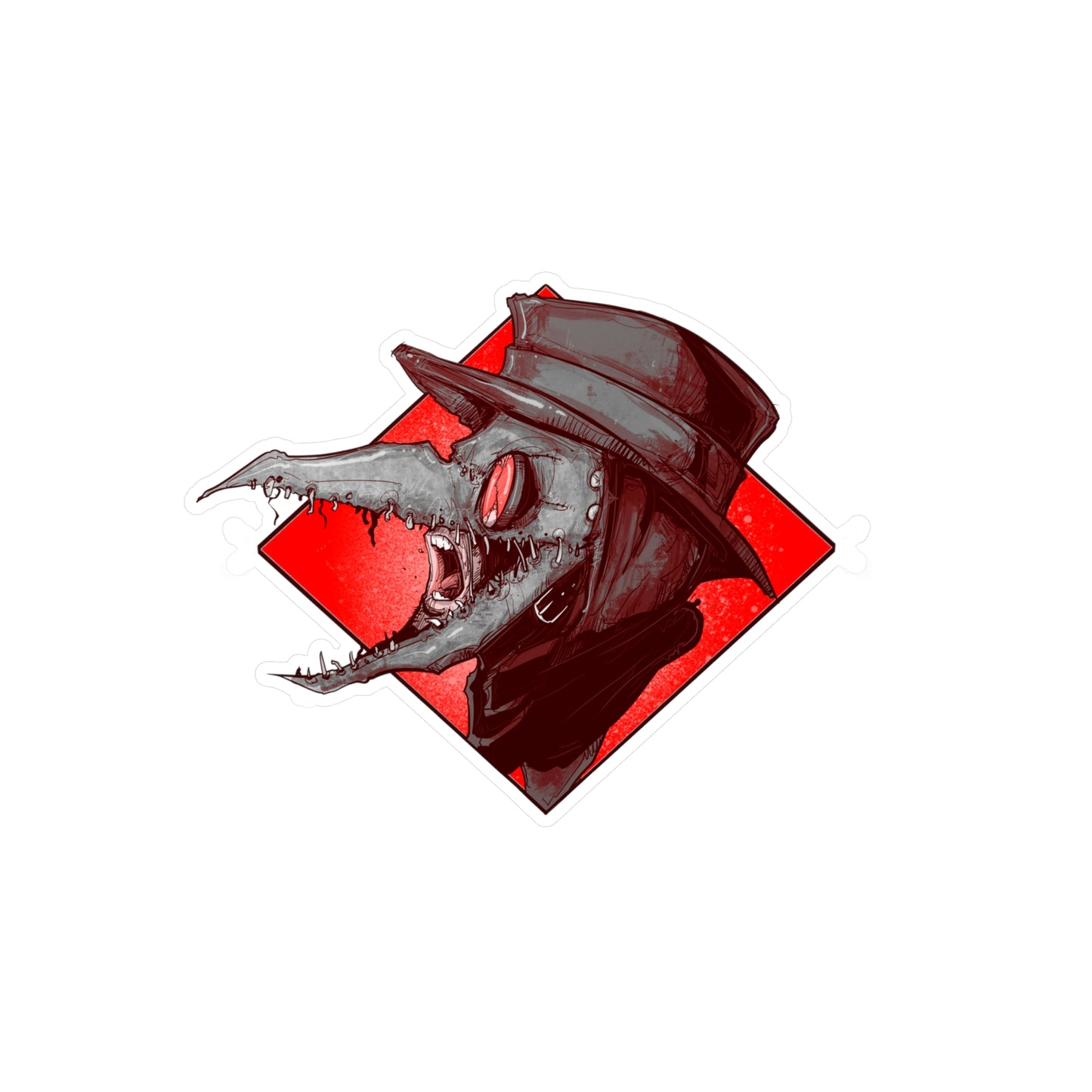 Sick and Tired Kiss-Cut Vinyl Decal