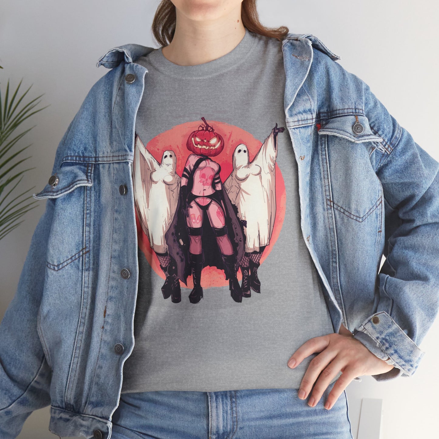 The Pumpkin Queen Returns Unisex Heavy Cotton Tee