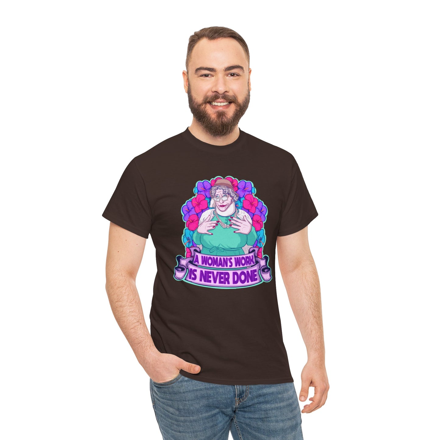 Auntie Nelda Unisex Heavy Cotton Tee