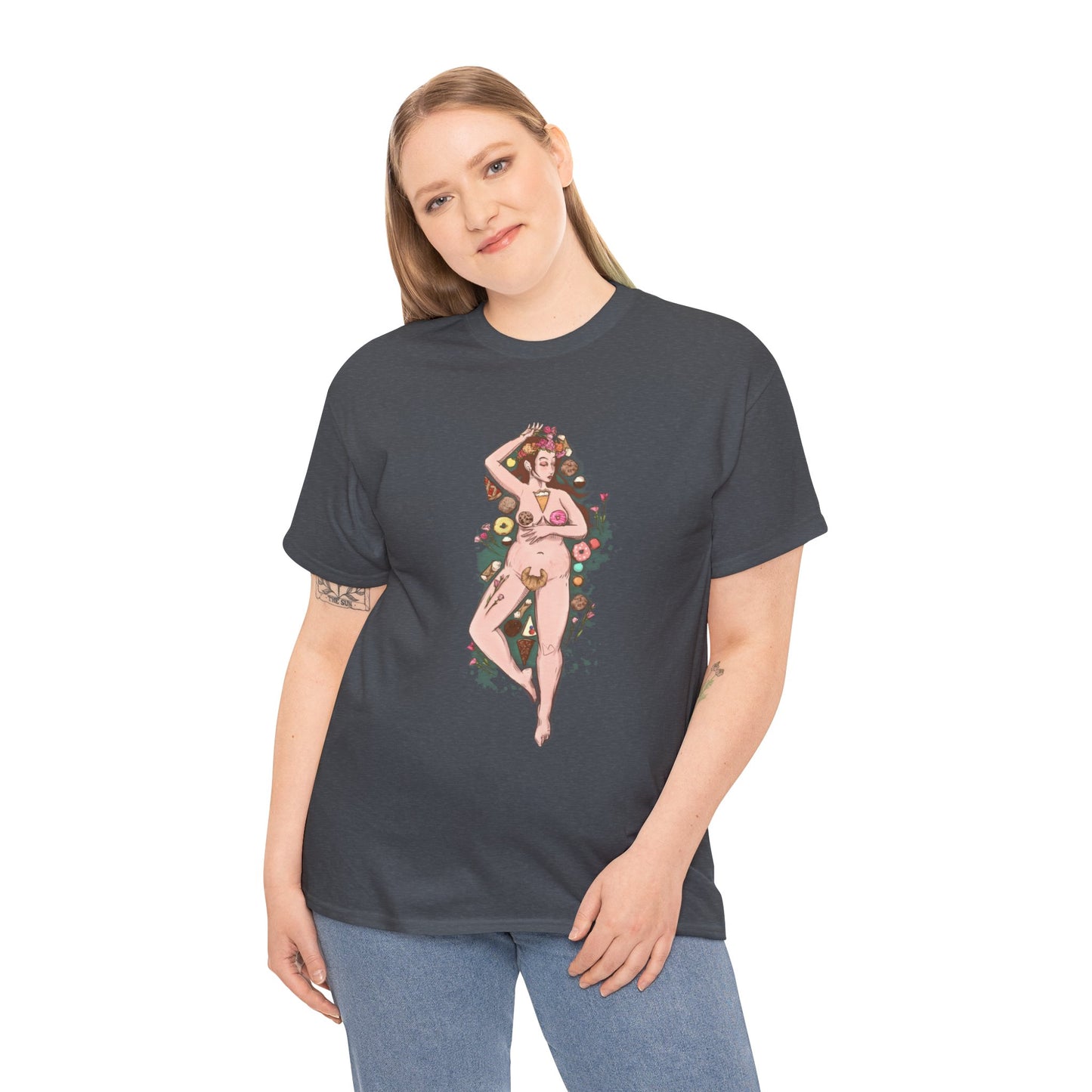 Pastry Queen Unisex Heavy Cotton Tee