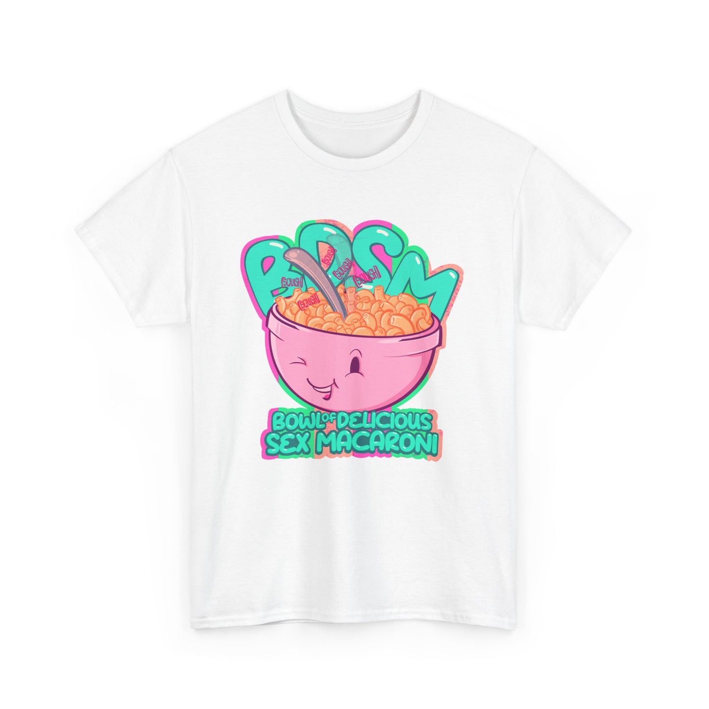 Bowl of Delicious Sex Macaroni Unisex Heavy Cotton Tee