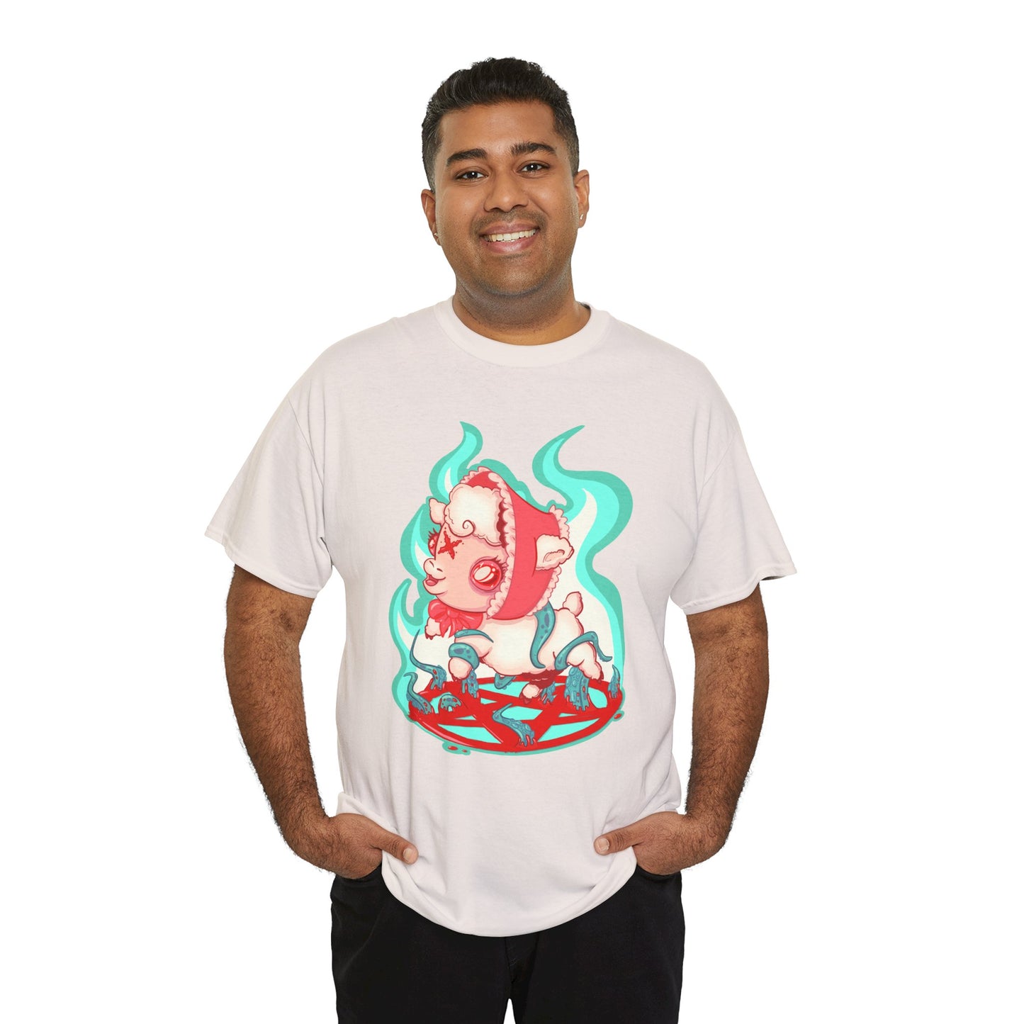 Sacrificial Lamb Unisex Heavy Cotton Tee