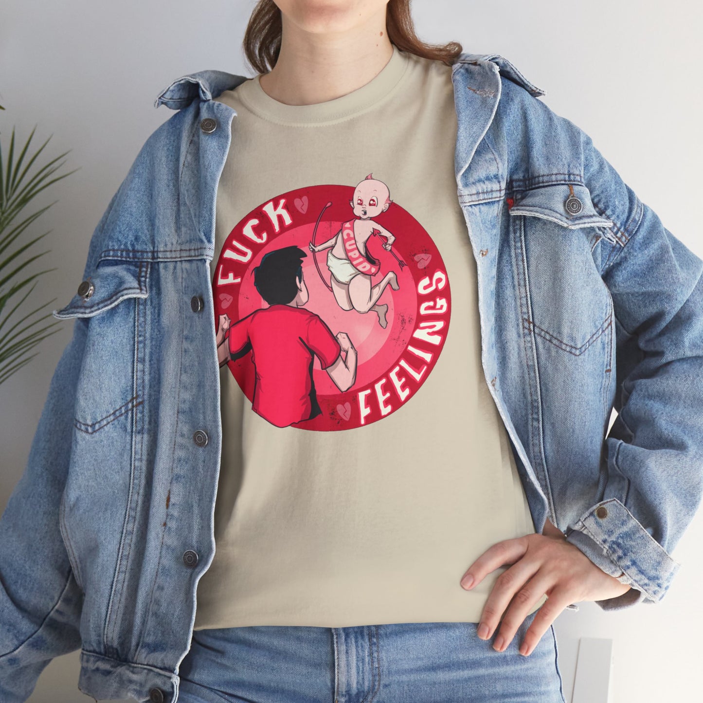 F Feelings Unisex Heavy Cotton Tee