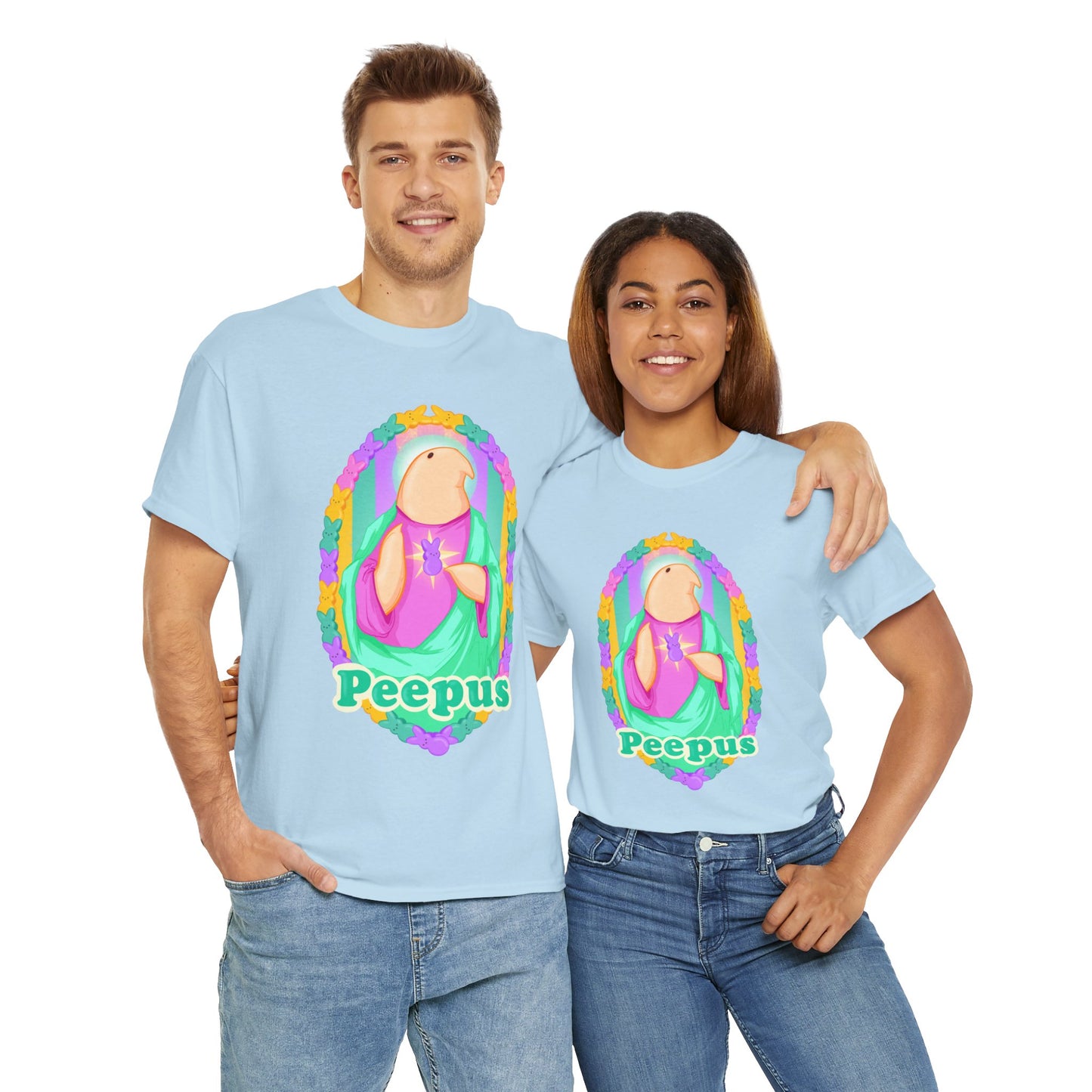 Peepus Unisex Heavy Cotton Tee