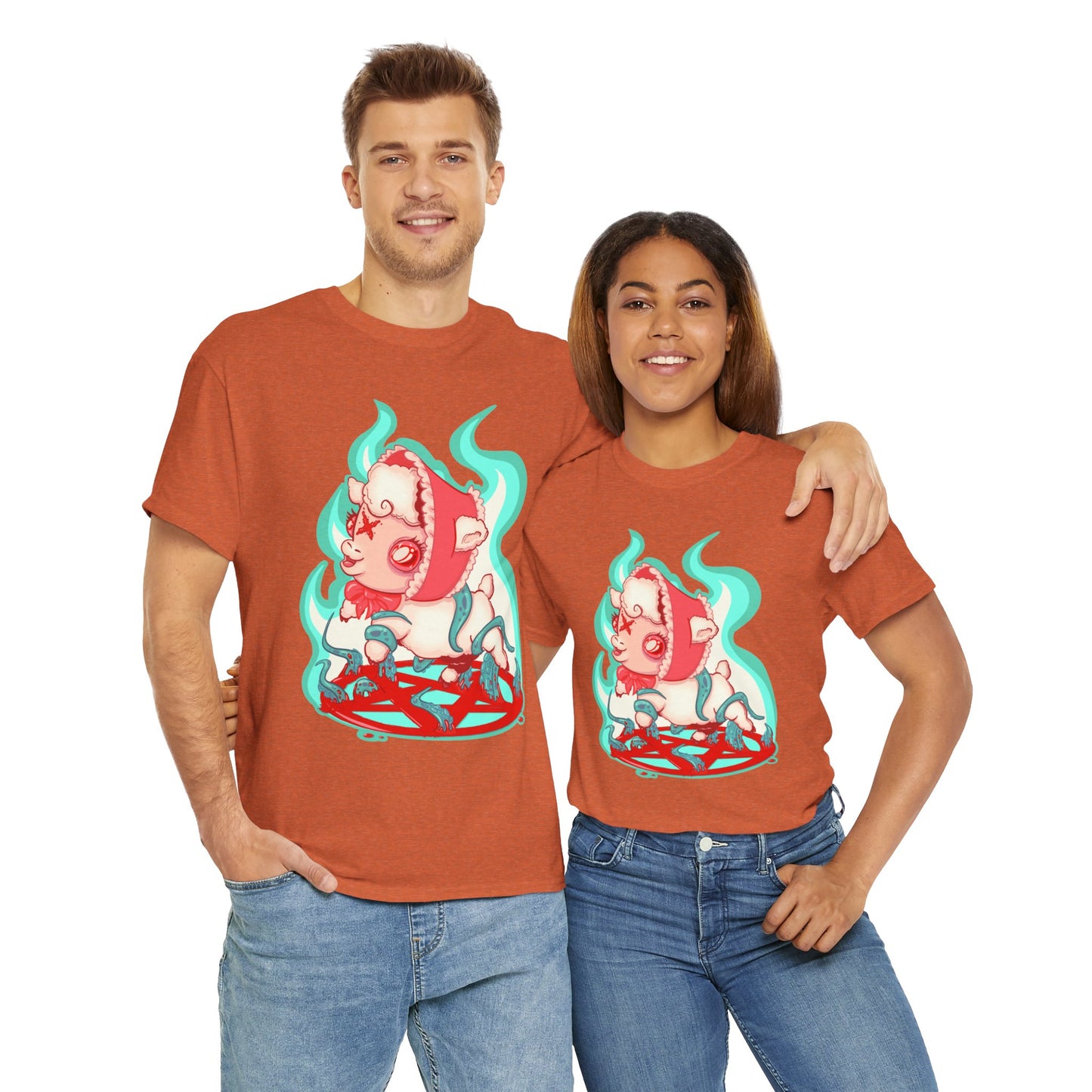 Sacrificial Lamb Unisex Heavy Cotton Tee