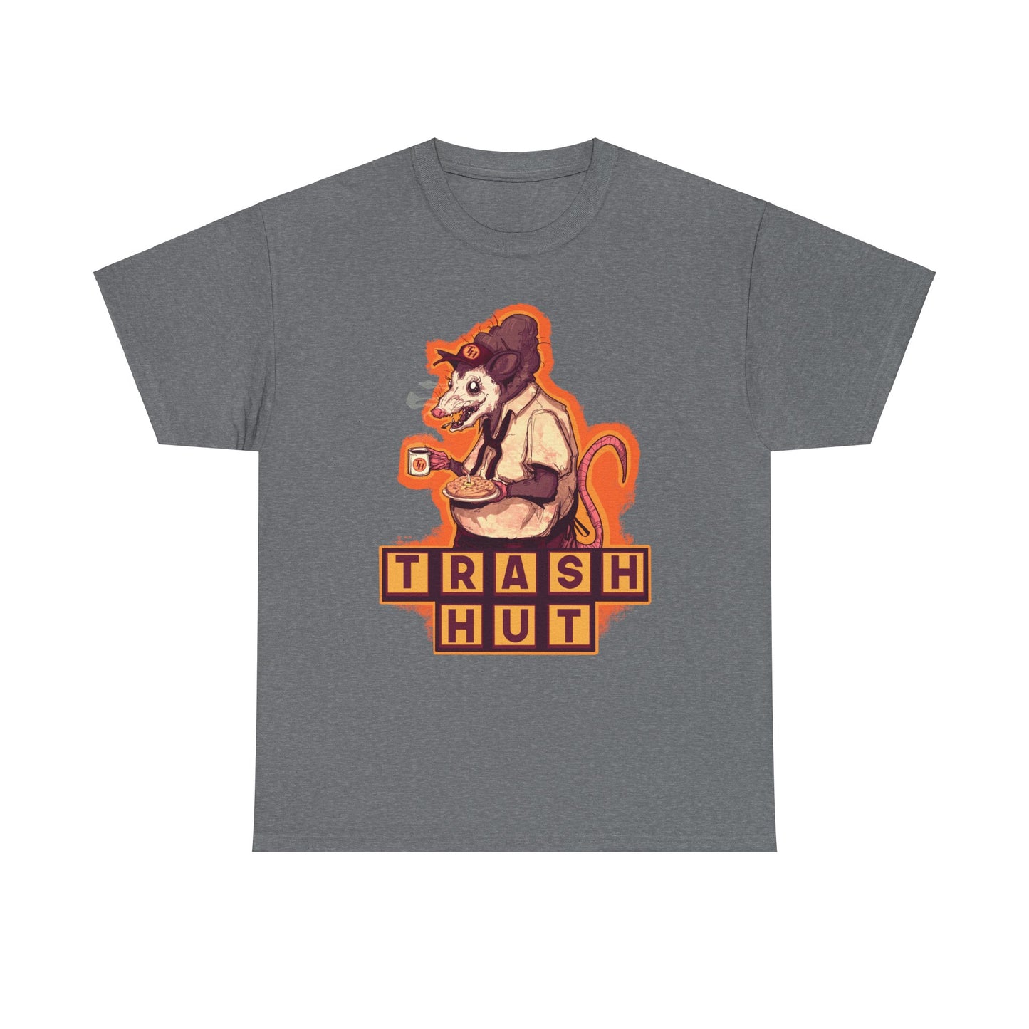 Trash Hut Unisex Heavy Cotton Tee