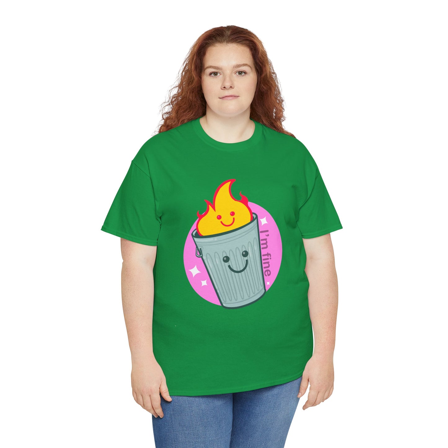 Trash Fire Unisex Heavy Cotton Tee