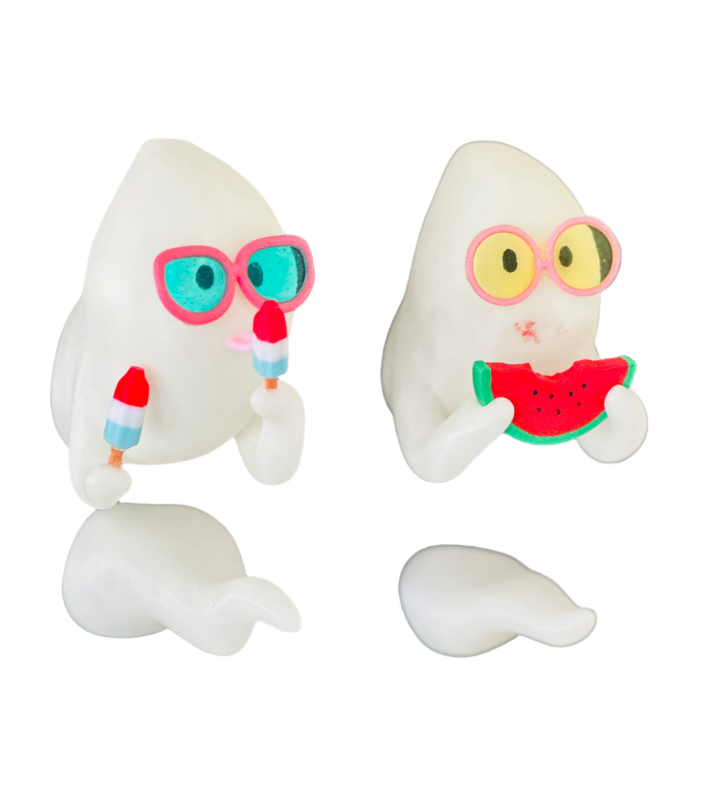 Fridge Frights Glow 3D Print Fridge Magnets (Summerween)