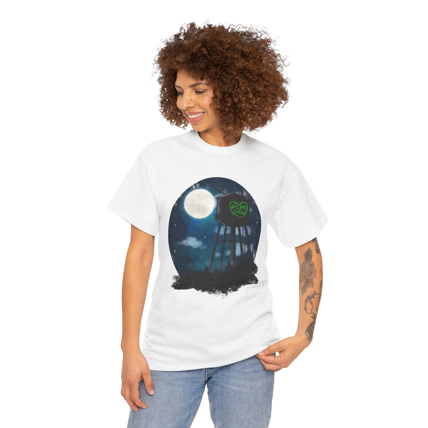 Billy Bob Loves Charlene Unisex Heavy Cotton Tee