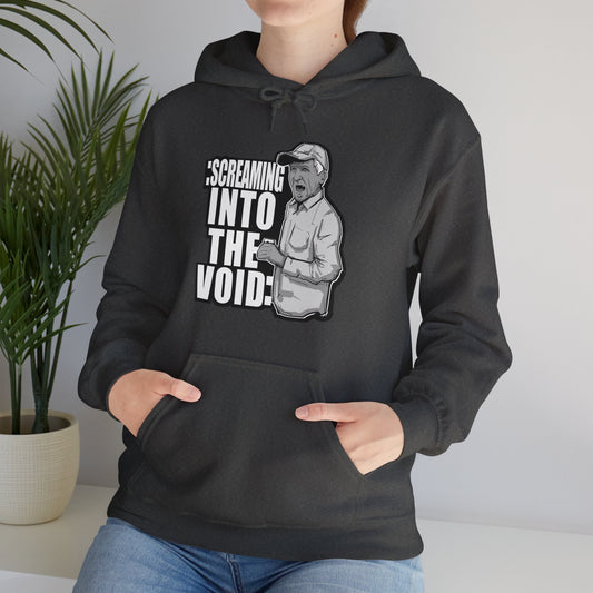 Screaming Into The Void Unisex Heavy Blend Hooded Sweatshirt