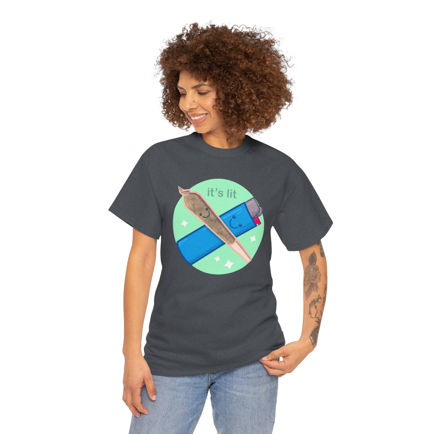 It's Lit Unisex Heavy Cotton Tee