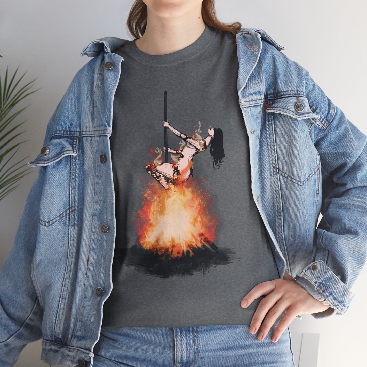 Burned At The Stake Unisex Heavy Cotton Tee