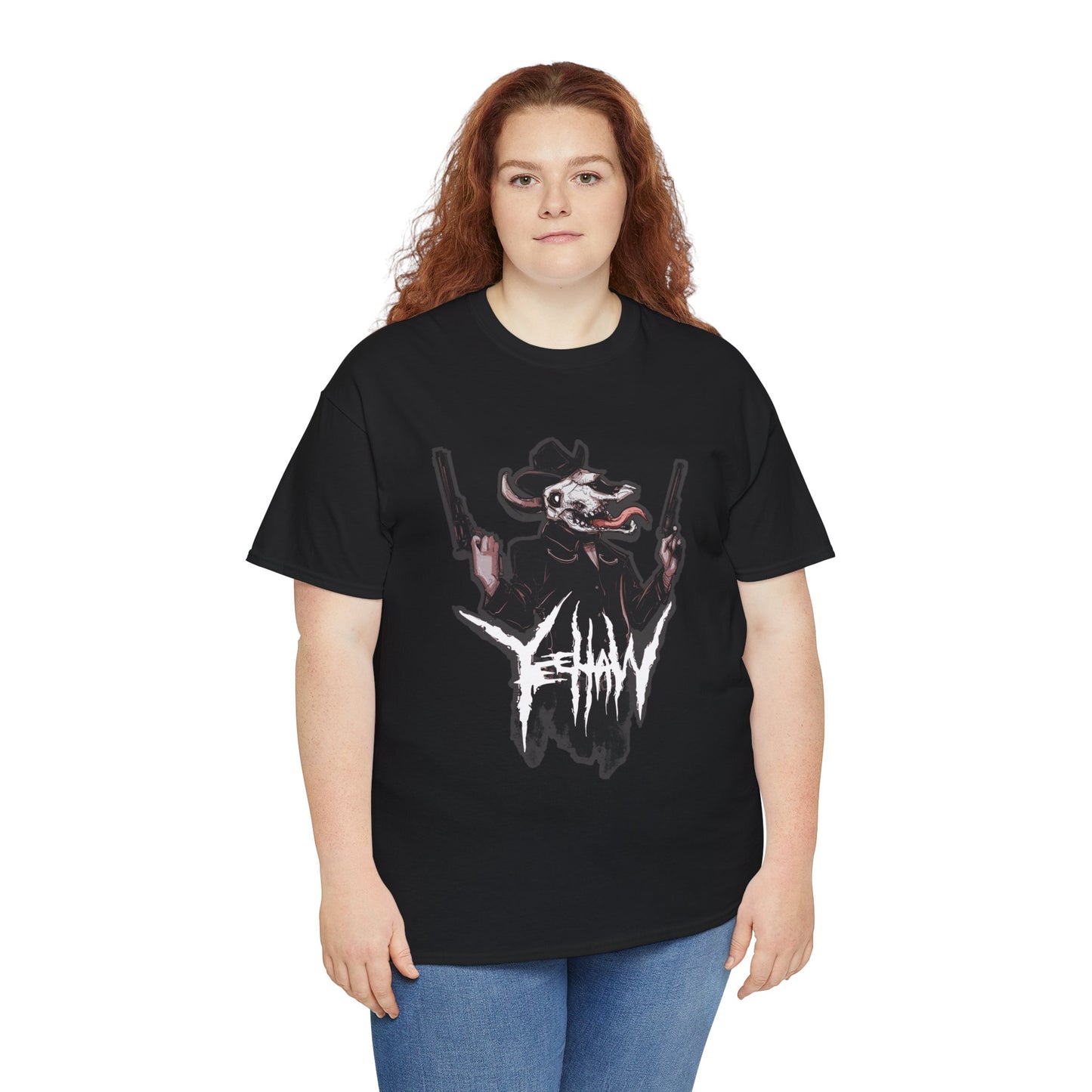 Cowboy Metal Unisex Heavy Cotton Tee