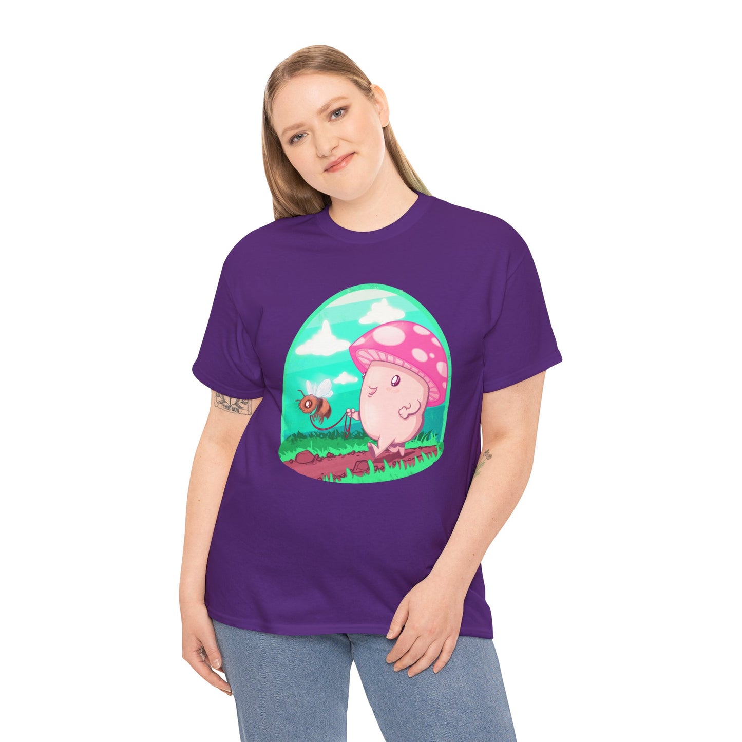 Bee Walk Unisex Heavy Cotton Tee