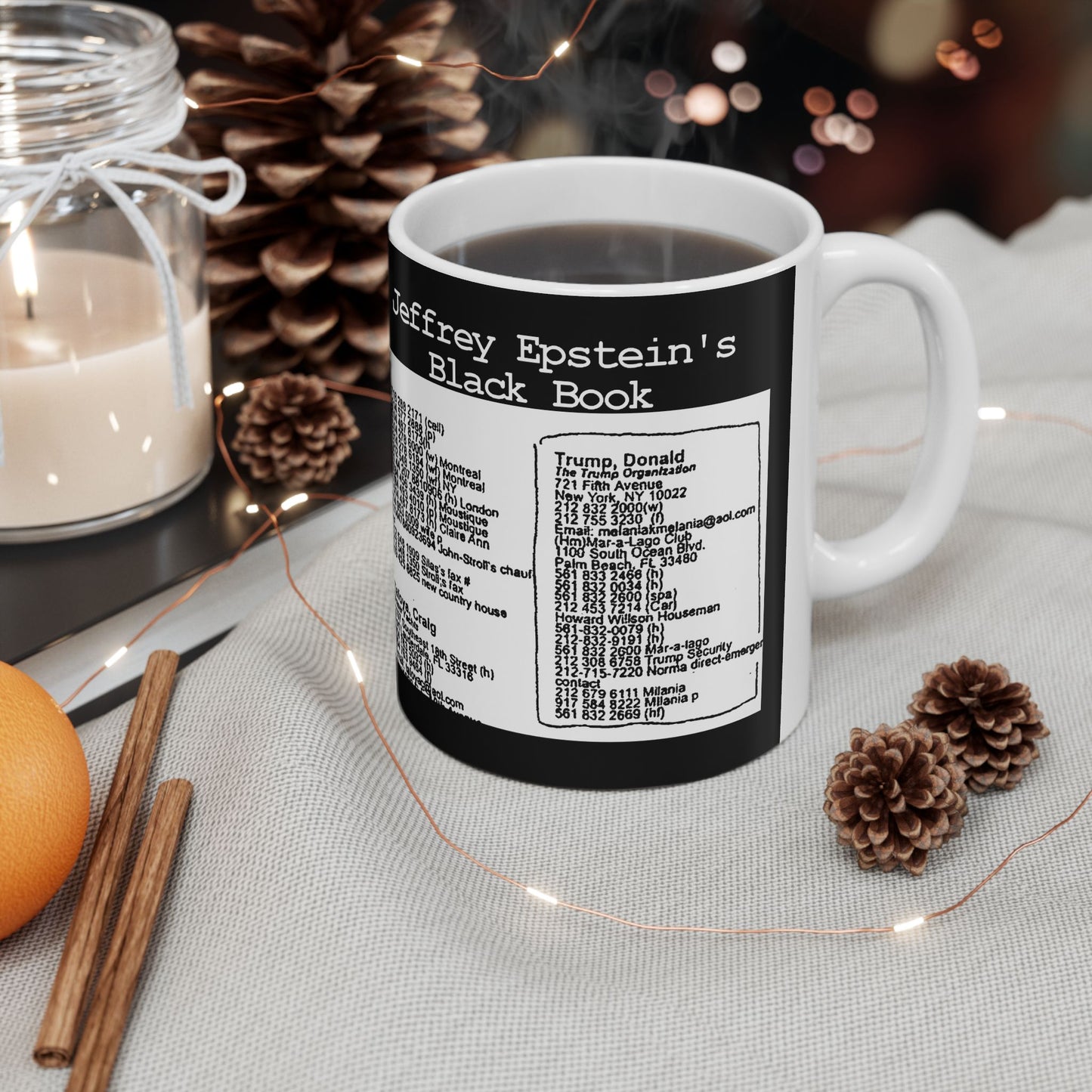 Little Black Book Page 85 Ceramic Mug 11oz