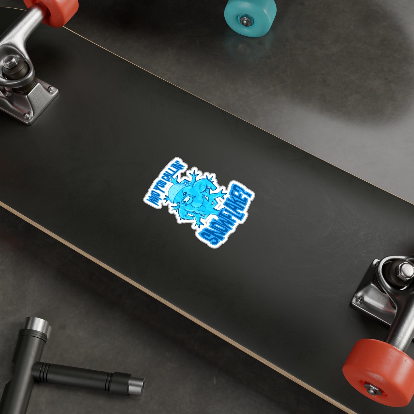 Snowflake Kiss-Cut Vinyl Decal