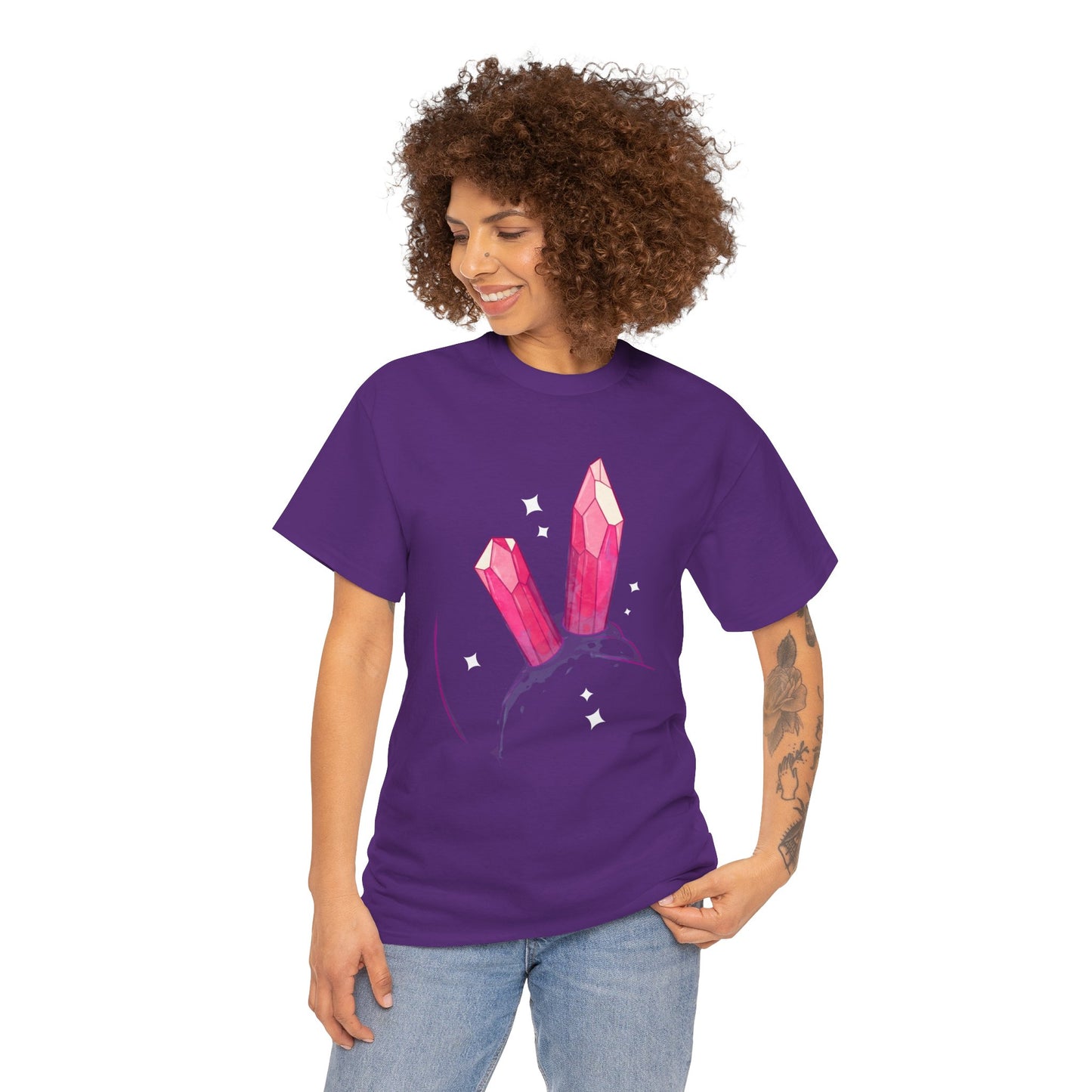 Double Meditation Unisex Heavy Cotton Tee